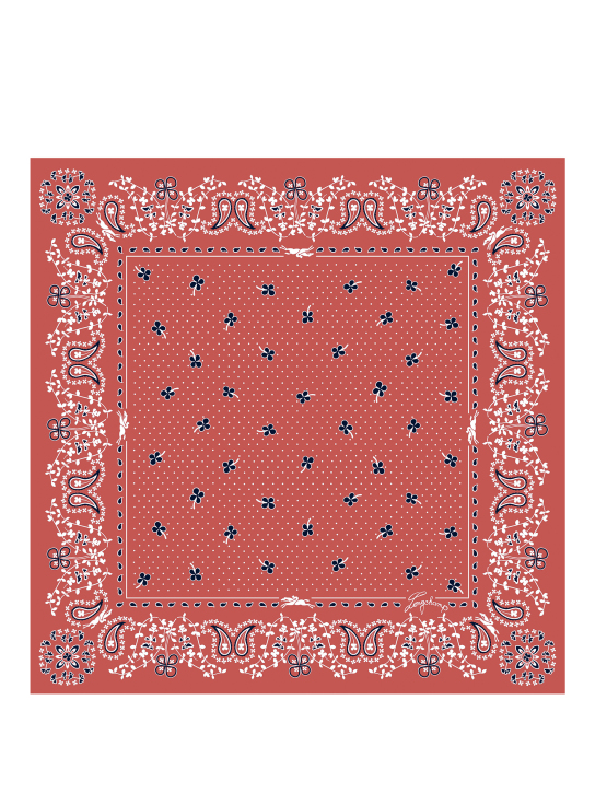 ΓΥΝΑΙΚΕΙΟ ΦΟΥΛΑΡΙ FRENCH BANDANA SILK SCARF 50 2