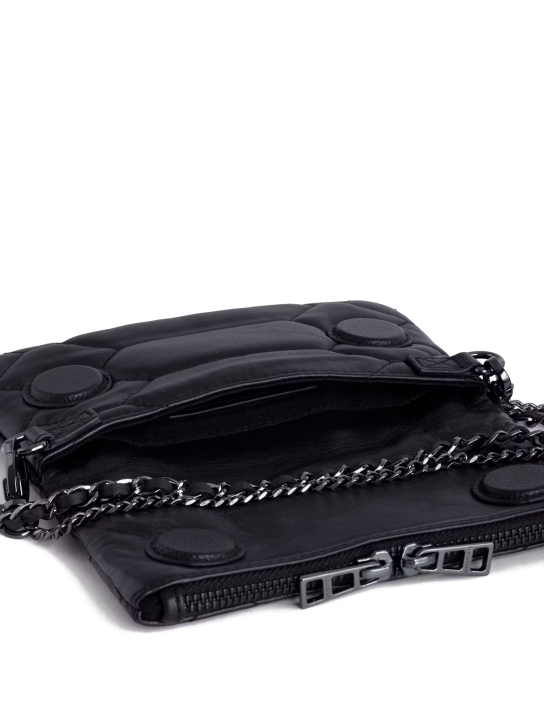 ΓΥΝΑΙΚΕΙΟ ΔΕΡΜΑΤΙΝΟ CLUTCH ROCK NANO QUILTED XL 3