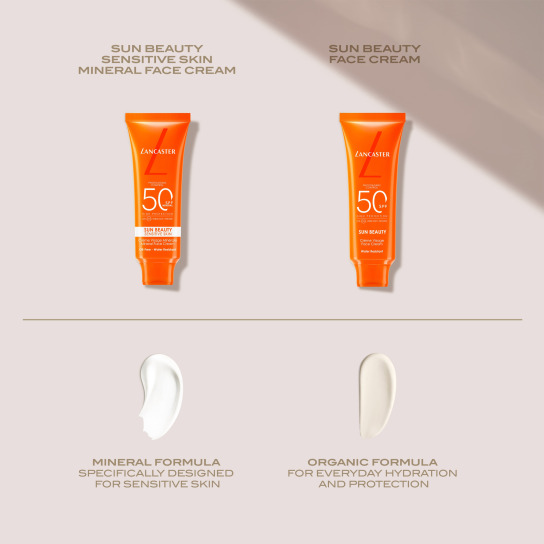 SUN BEAUTY SENSITIVE SKIN MINERAL FACE CREAM SPF50 7