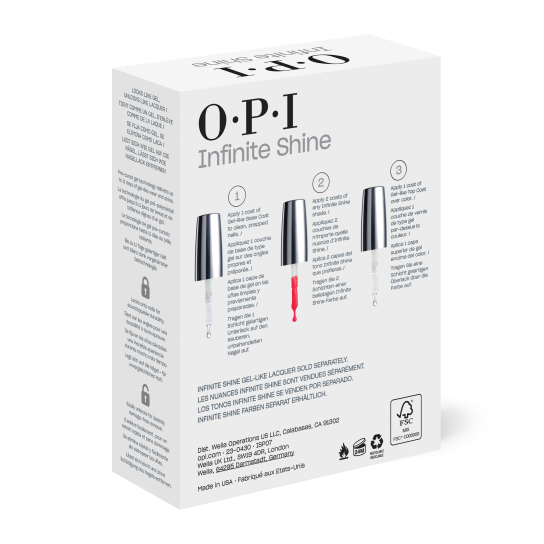 OPI INFINITE SHINE DUO PACK 2