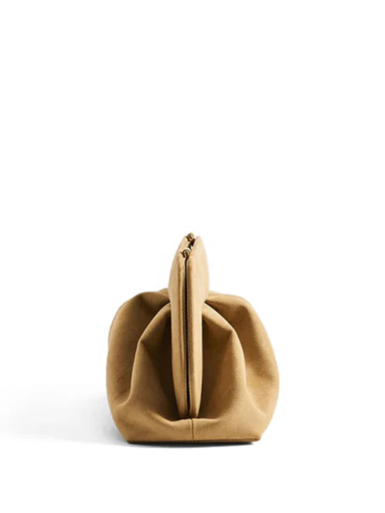 ΓΥΝΑΙΚΕΙΑ SUEDE ΤΣΑΝΤΑ CLUTCH TIA 2