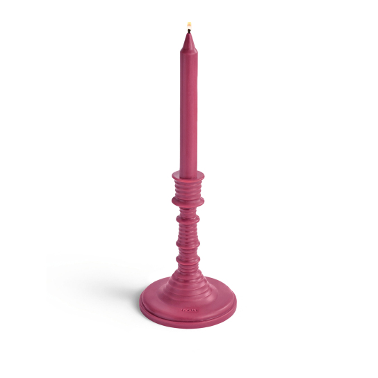 BEETROOT WAX CANDLEHOLDER 0