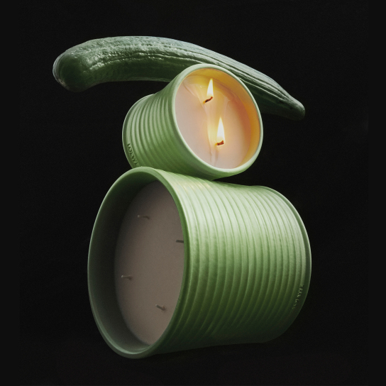 CUCUMBER LARGE SCENTED CANDLE 2