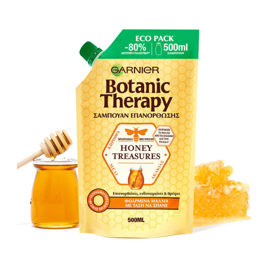 BOTANIC THERAPY HONEY TREASURES ECO PACK SHAMPOO 1