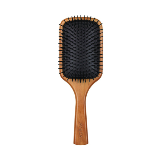 WOODEN HAIR PADDLE BRUSH 0