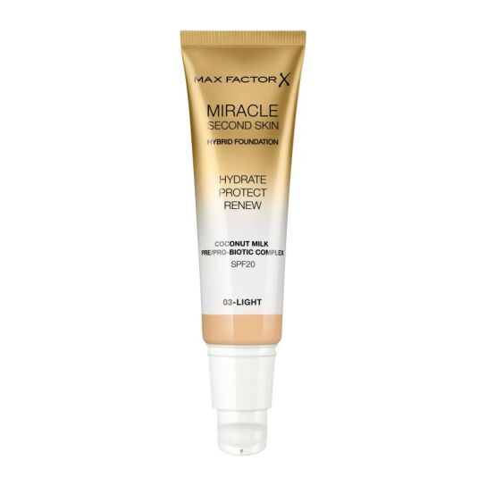MIRACLE SECOND SKIN HYBRID FOUNDATION 1