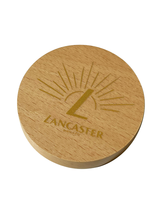LANCASTER WOODEN POCKET MIRROR  0