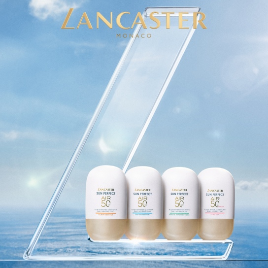 LANCASTER SUN PERFECT AIR DAILY INVISIBLE FLUID SPF50 24H HYDRATION 8
