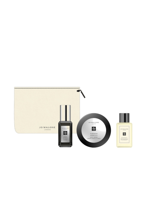 JO MALONE CRÈME POUCH x 3 DELUXE SAMPLES  0