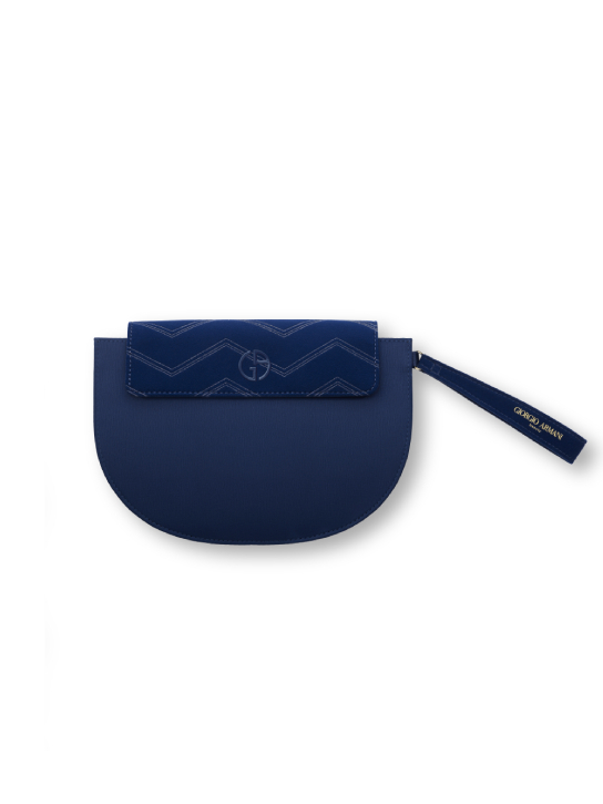 ARMANI BLUE EVENING POUCH 0