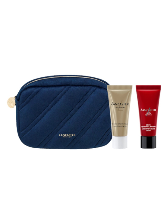 LANCASTER VELVET POUCH ΜΕ 2 ΠΡΟΪΟΝΤΑ ΣΕ ΕΙΔΙΚΟ ΜΕΓΕΘΟΣ 0