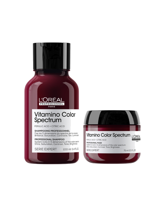 L'OREAL PROFESSIONNEL TRAVEL SET VITAMINO COLOR SPECTRUM 0
