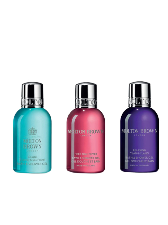 MOLTON BROWN 3 TRAVEL SIZE BATH & SHOWER GELS 0