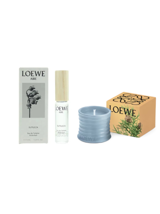 LOEWE CYPRESS.WAX CANDLE.XS.50G & LWE.GWP.ROLL ON 0