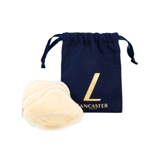 LANCASTER REUSABLE MAKE-UP REMOVER COTTON PADS 0