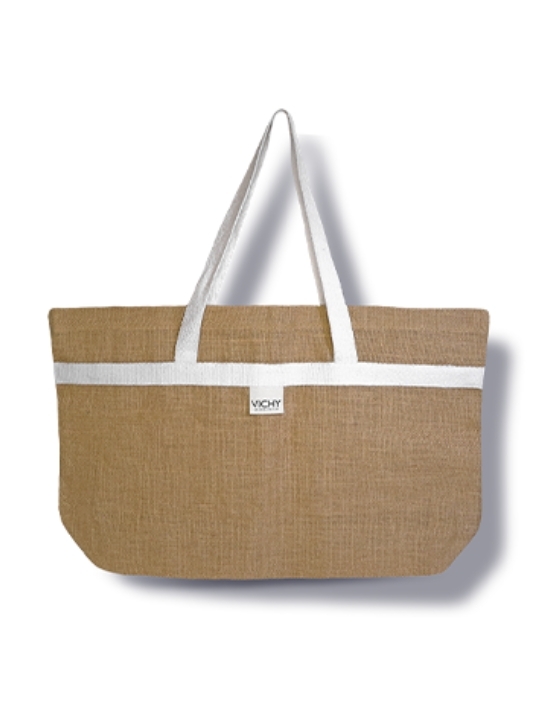VICHY ΨΑΘΙΝΗ TOTE BAG 0