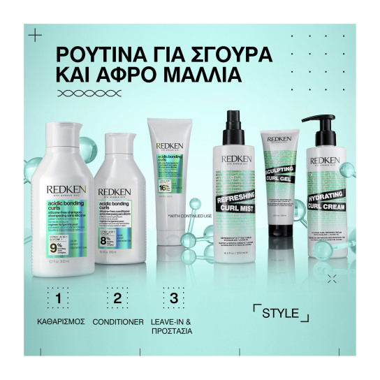 ACIDIC BONDING CURLS CONDITIONER ΓΙΑ ΣΓΟΥΡΑ & ΑΦΡΟ ΜΑΛΛΙΑ 6