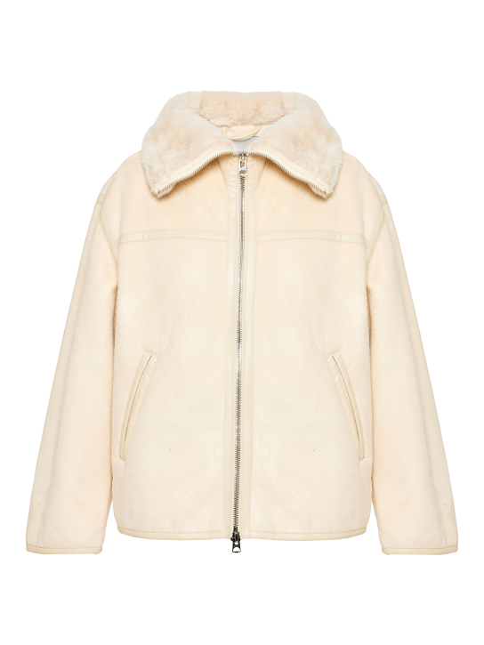 ΓΥΝΑΙΚΕΙΟ FAUX SHEARLING JACKET 0