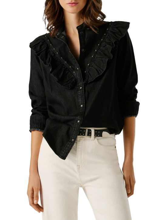 ΓΥΝΑΙΚΕΙΟ DENIM ΠΟΥΚΑΜΙΣΟ KATIA 1