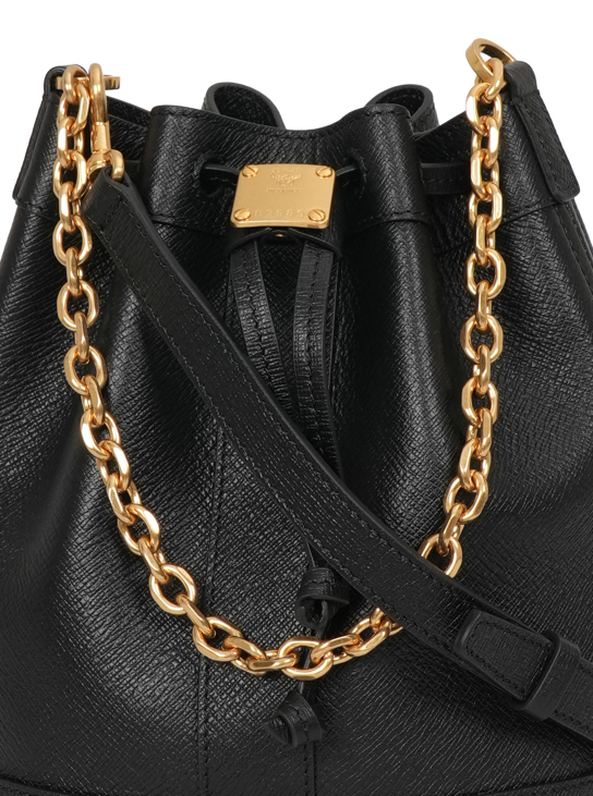 ΓΥΝΑΙΚΕΙΑ ΔΕΡΜΑΤΙΝΗ ΤΣΑΝΤΑ ΩΜΙΥ DESSAU NEW DRAWSTRING  3