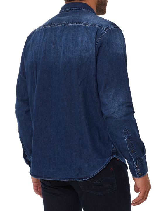 ΑΝΔΡΙΚΟ DENIM ΠΟΥΚΑΜΙΣΟ 2