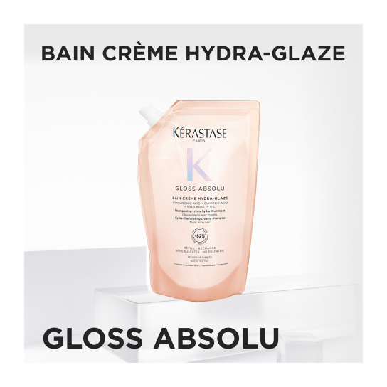 GLOSS ABSOLU BAIN CRÈME ΕΝΥΔΑΤΙΚΟ ΣΑΜΠΟΥΑΝ ΛΑΜΨΗΣ REFILL 2