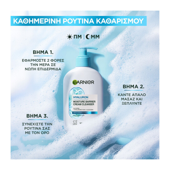 HYALURON ΚΡΕΜΑ ΚΑΘΑΡΙΣΜΟΥ ΓΙΑ ΕΝΥΔΑΤΩΣΗ 1