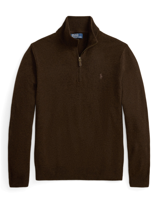 ΑΝΔΡΙΚΟ ΜΑΛΛΙΝΟ ΠΟΥΛΟΒΕΡ HALF-ZIP 0