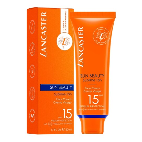 LANCASTER SUN BEAUTY FACE CREAM SPF15 13
