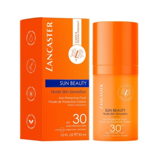 LANCASTER SUN BEAUTY SUN PROTECTIVE FACE FLUID SPF30 2