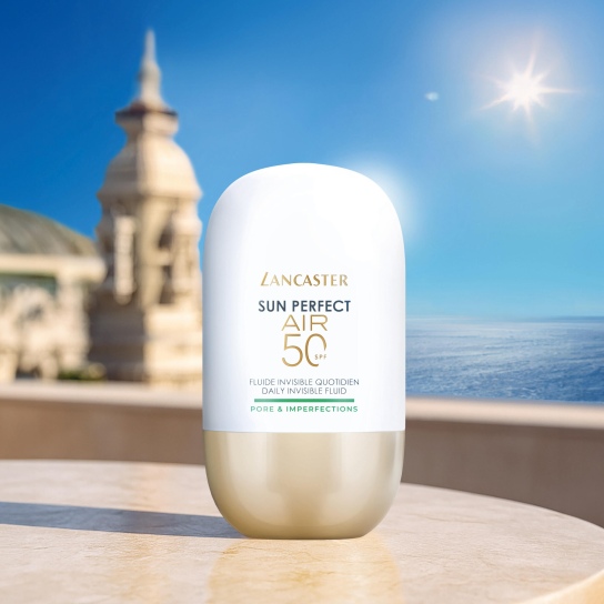 LANCASTER SUN PERFECT AIR DAILY INVISIBLE FLUID SPF50 PORE & IMPERFECTIONS 8