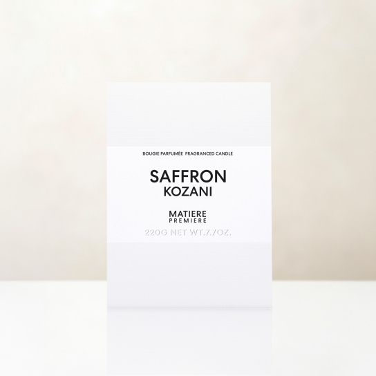 SAFFRON KOZANI FRAGRANCED CANDLE 1