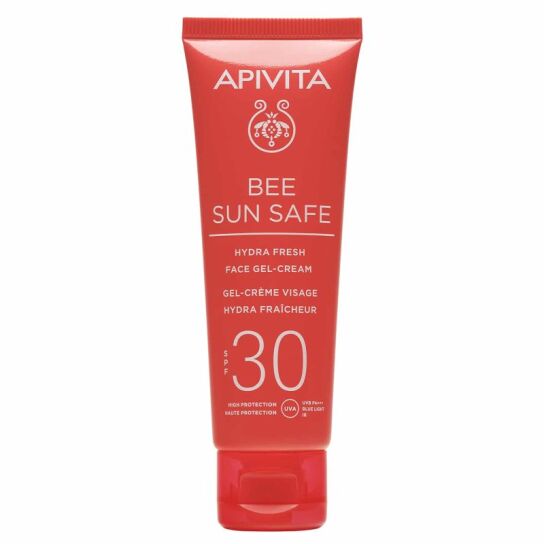BEE SUN SAFE ΑΝΤΗΛΙΑΚΗ ΚΡΕΜΑ-GEL ΠΡΟΣΩΠΟΥ SPF30 2