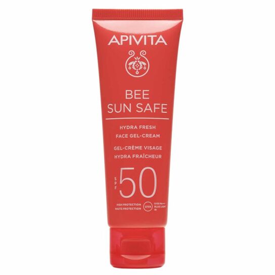 BEE SUN SAFE ΑΝΤΗΛΙΑΚΗ ΚΡΕΜΑ-GEL ΠΡΟΣΩΠΟΥ SPF50 3