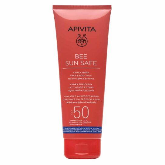 BEE SUN SAFE ΑΝΤΗΛΙΑΚΟ ΓΑΛΑΚΤΩΜΑ ΓΙΑ ΠΡΟΣΩΠΟ & ΣΩΜΑ SFP50 1