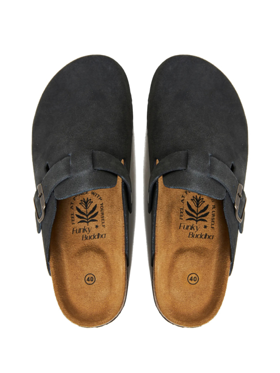 ΓΥΝΑΙΚΕΙΑ SUEDE CLOGS 2