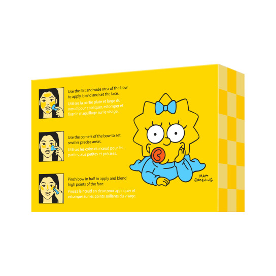SIMPSONS MAGGIE SIMPSON BOW MAKEUP SPONGE 1