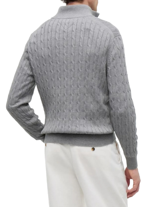 ΑΝΔΡΙΚΟ HALF-ZIP ΠΟΥΛΟΒΕΡ ΜΕ ΠΛΕΞΗ 2
