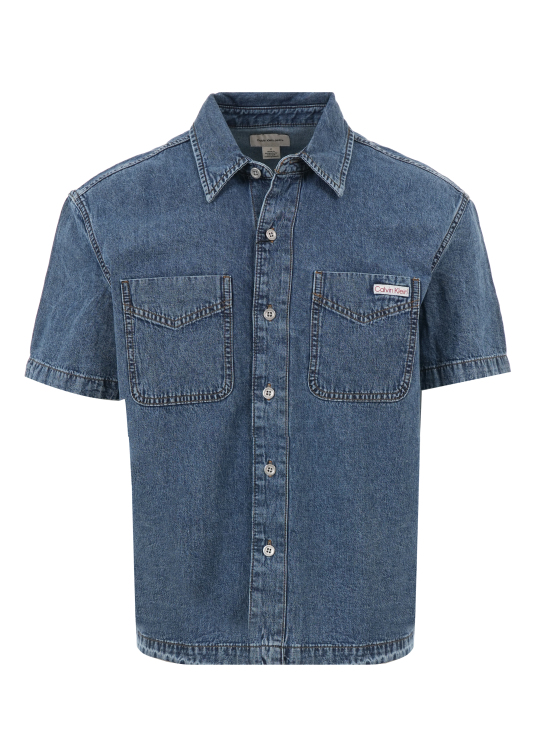 ΑΝΔΡΙΚΟ DENIM ΚΟΝΤΟΜΑΝΙΚΟ ΠΟΥΚΑΜΙΣΟ 0