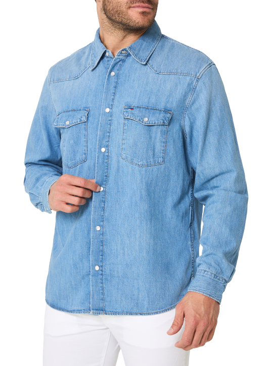 ΑΝΔΡΙΚΟ DENIM ΠΟΥΚΑΜΙΣΟ 1