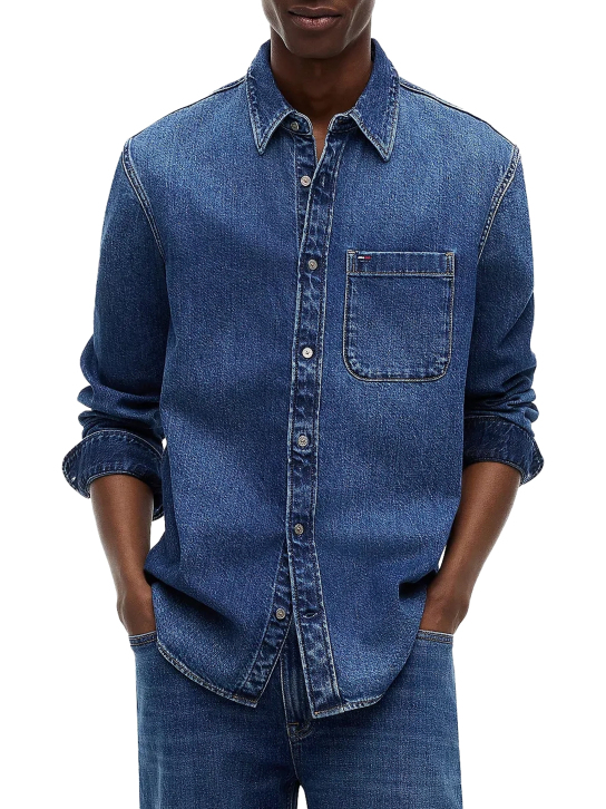 ΑΝΔΡΙΚΟ DENIM ΠΟΥΚΑΜΙΣΟ 1