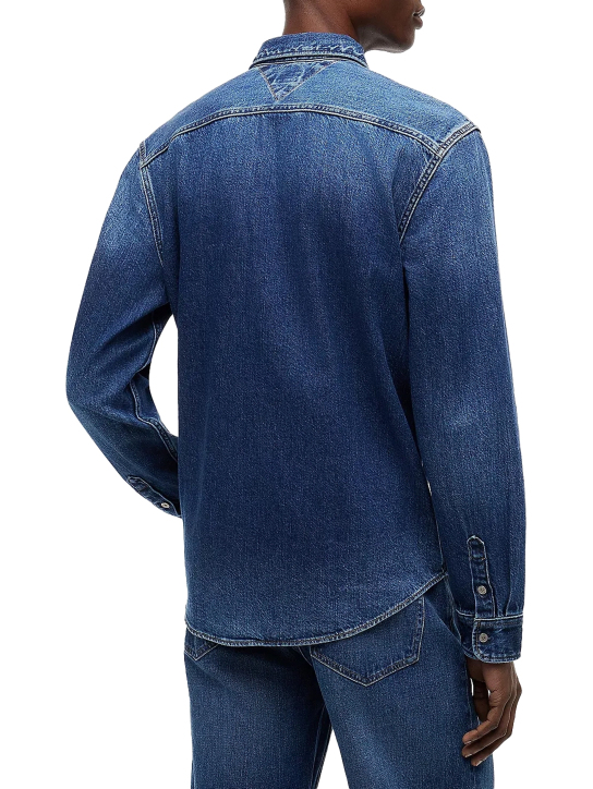ΑΝΔΡΙΚΟ DENIM ΠΟΥΚΑΜΙΣΟ 2