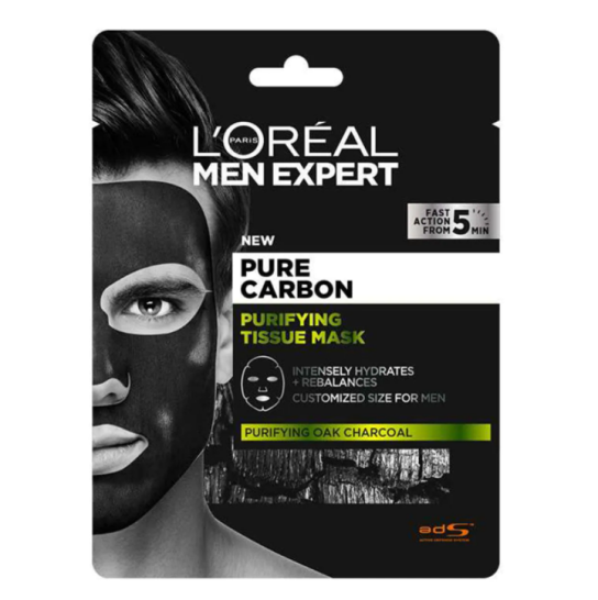 PURE CARBON PURIFYING TISSUE MASK 1